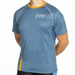 Load image into Gallery viewer, VBT Short-Sleeve Shirt in Seaside Travels- Men&#39;s
