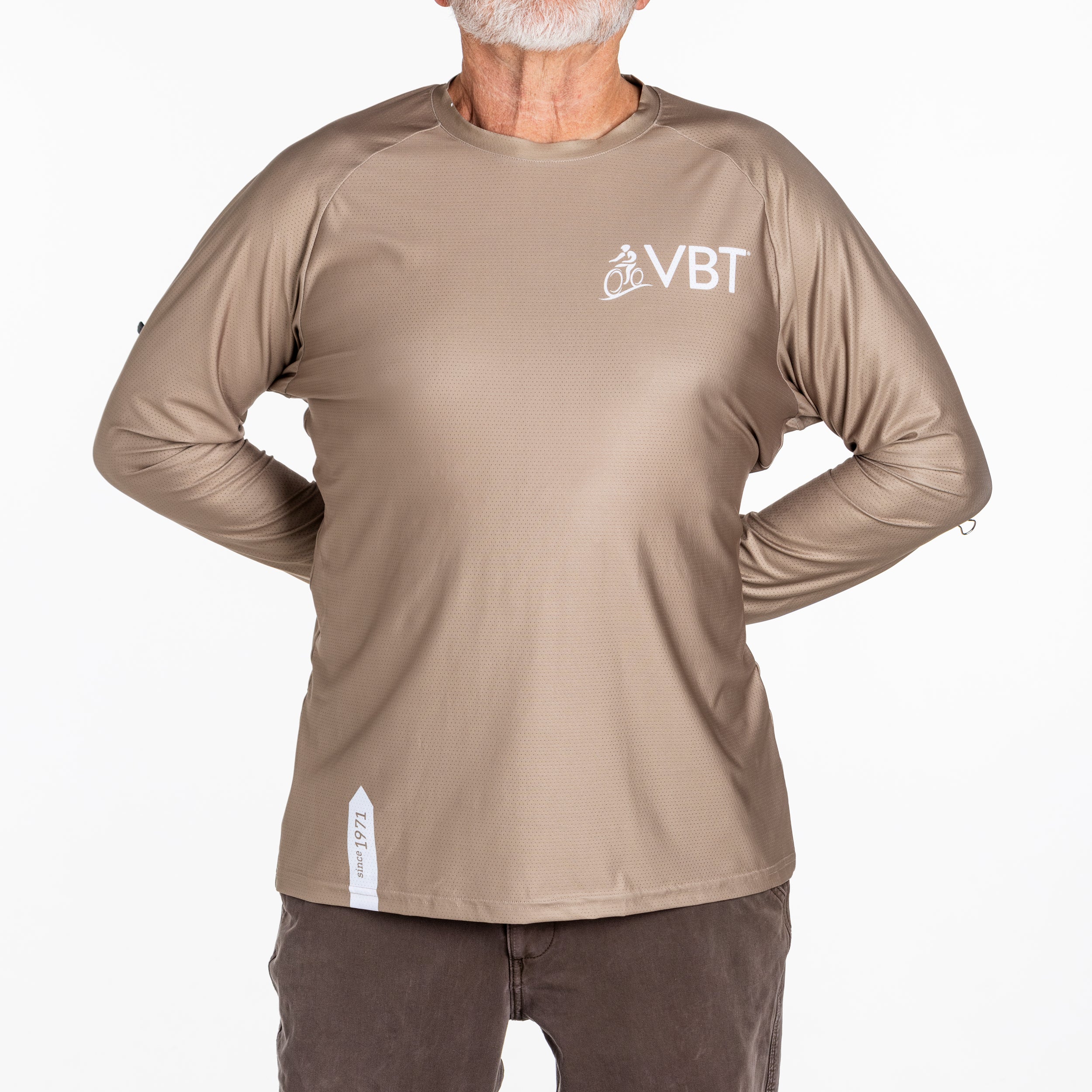 VBT Long-Sleeve Shirt in French Village Travels- Men's