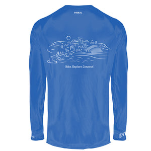 While Supplies Last! VBT Long-Sleeve Shirt in French Village Travels- Men's