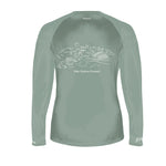 Load image into Gallery viewer, VBT Long-Sleeve Shirt in French Village Travels- Women&#39;s
